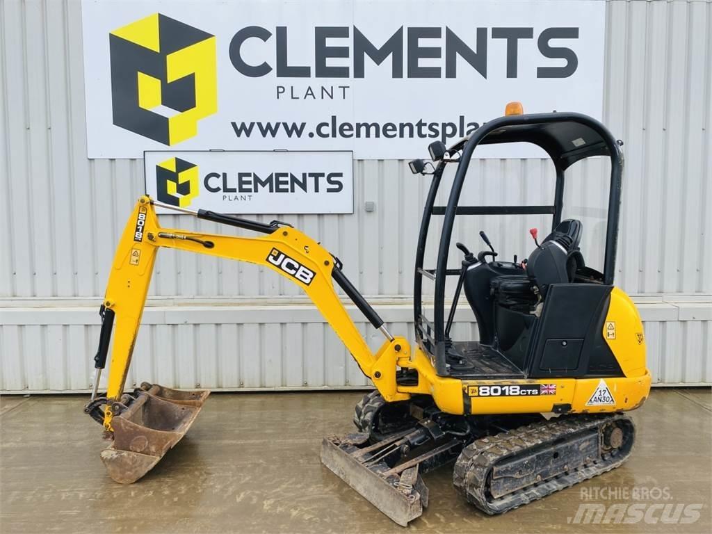 JCB 8018CTS Міні-екскаватори < 7т