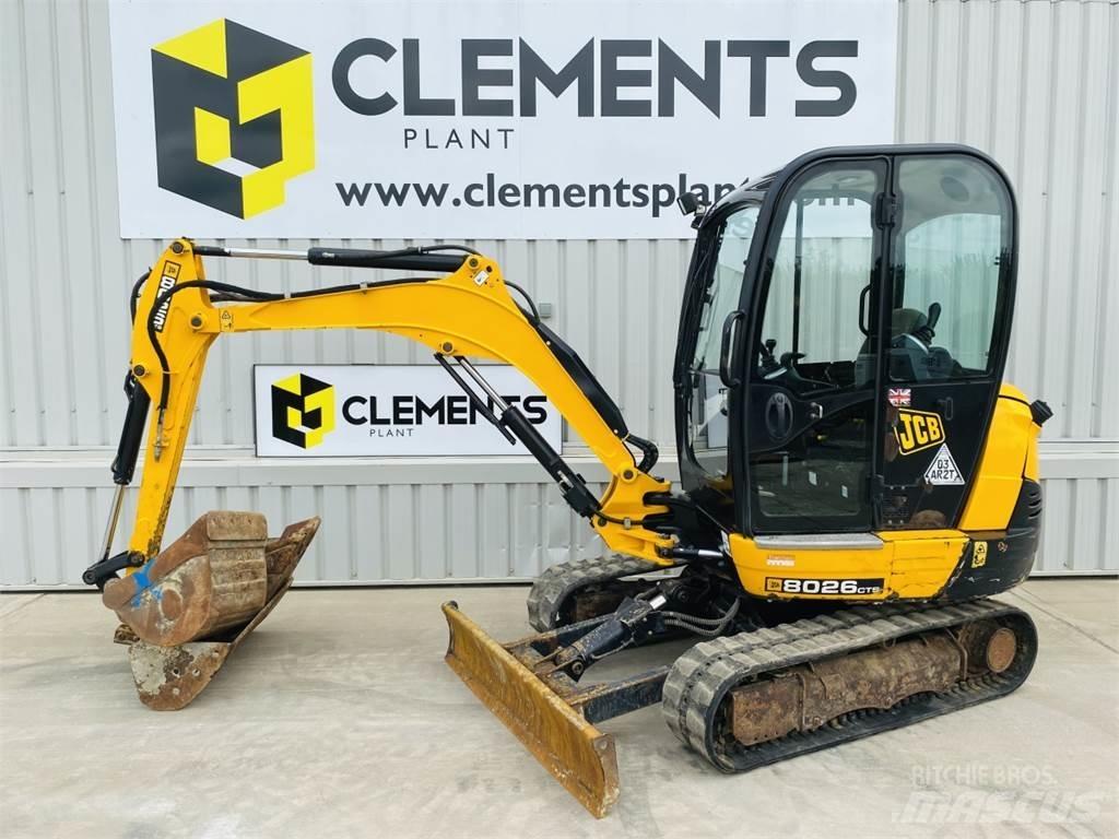 JCB 8026CTS Міні-екскаватори < 7т