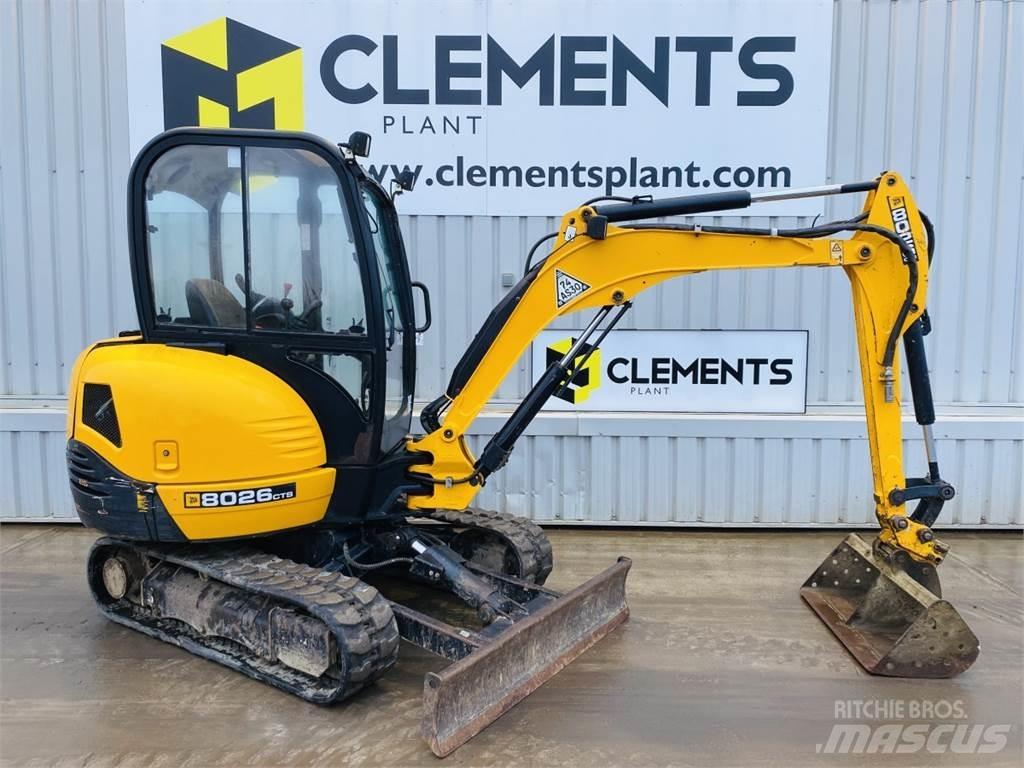 JCB 8026CTS Міні-екскаватори < 7т