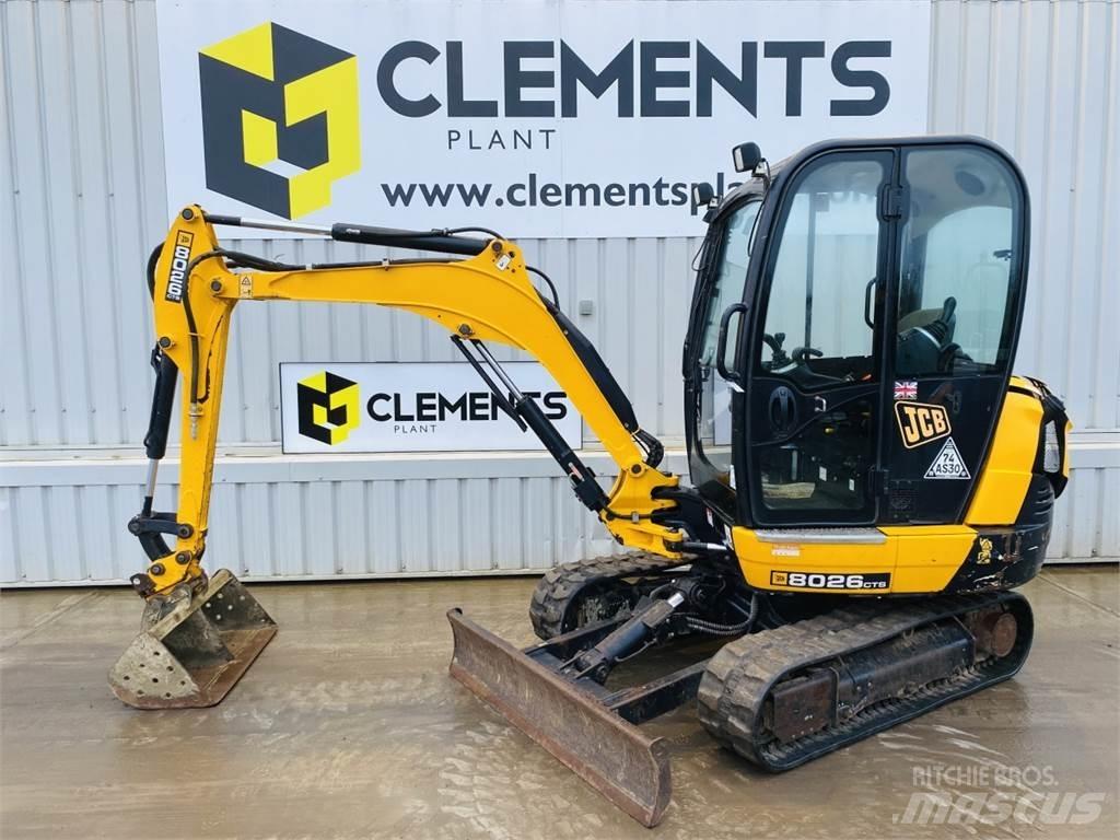 JCB 8026CTS Міні-екскаватори < 7т