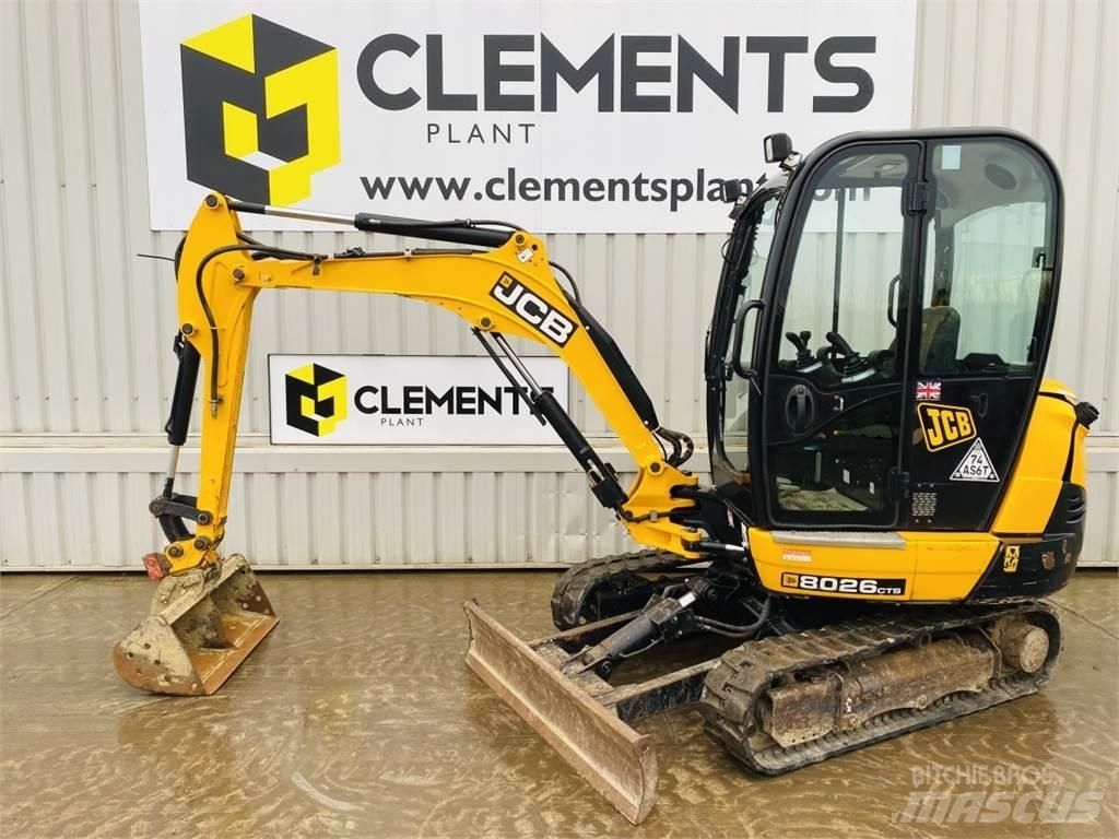 JCB 8026CTS Міні-екскаватори < 7т