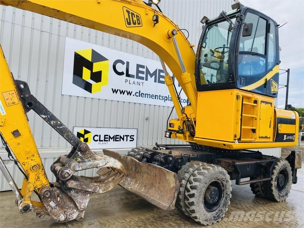 JCB JS160W Гусеничні екскаватори