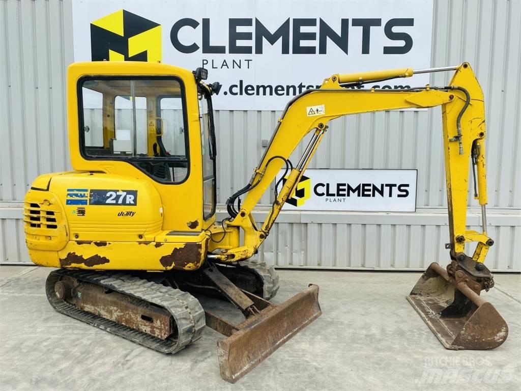 Komatsu PC27R-8 Міні-екскаватори < 7т