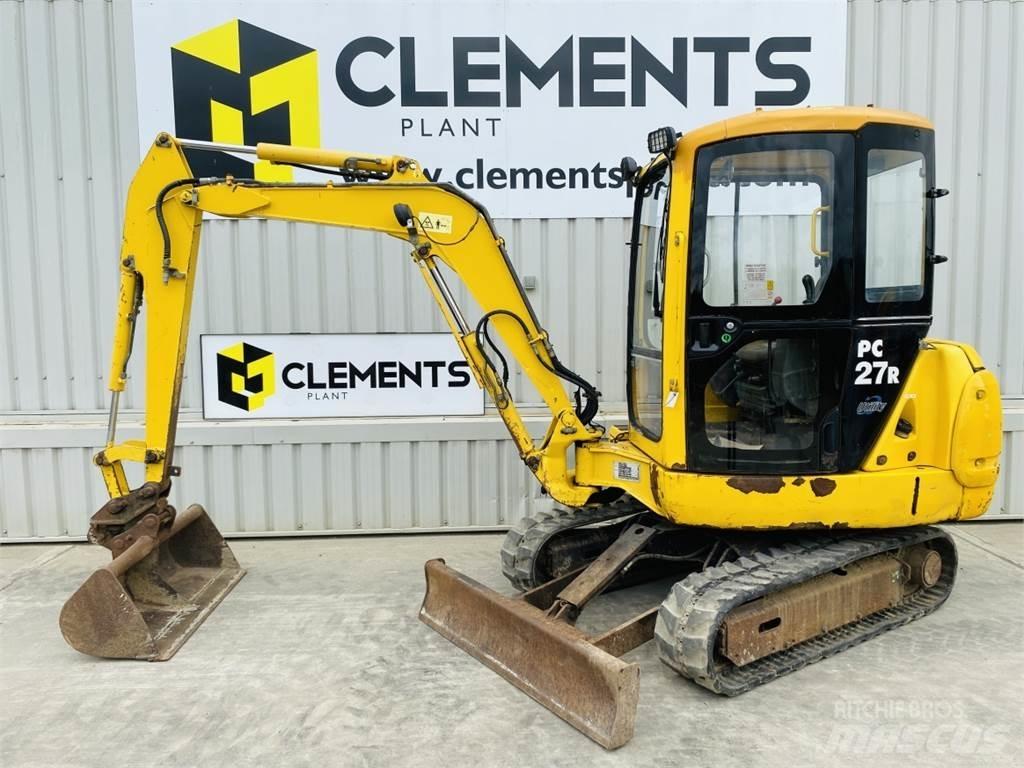 Komatsu PC27R-8 Міні-екскаватори < 7т