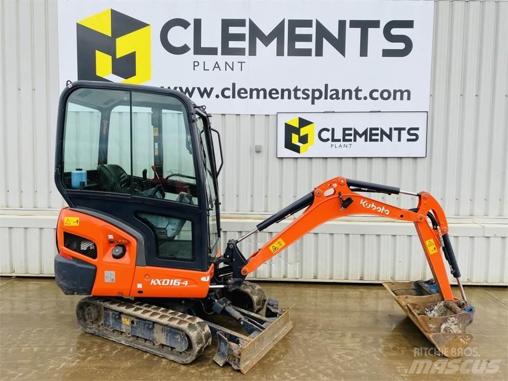 Kubota KX016-4 Міні-екскаватори < 7т