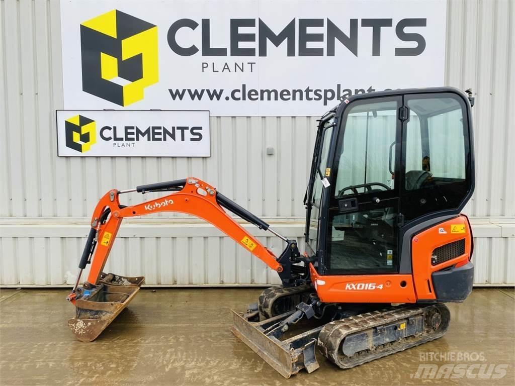 Kubota KX016-4 Міні-екскаватори < 7т