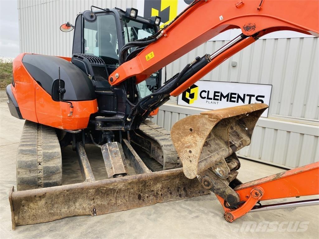 Kubota KX080-4a Середні екскаватори 7т. - 12т.