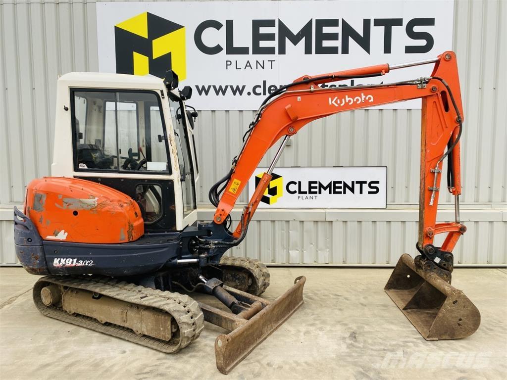 Kubota KX91-3a2 Міні-екскаватори < 7т