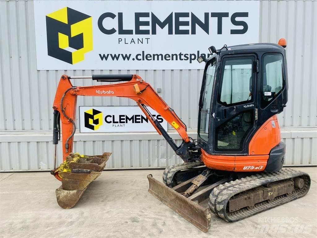 Kubota U25-3EU Міні-екскаватори < 7т