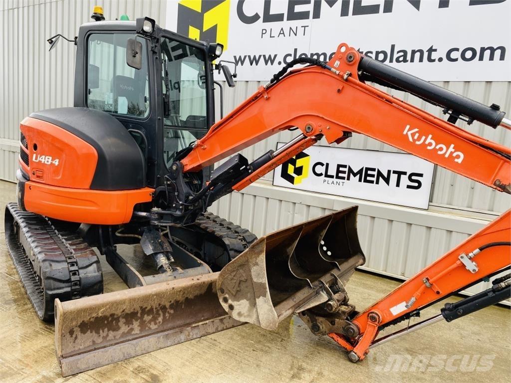 Kubota U48-4 Середні екскаватори 7т. - 12т.