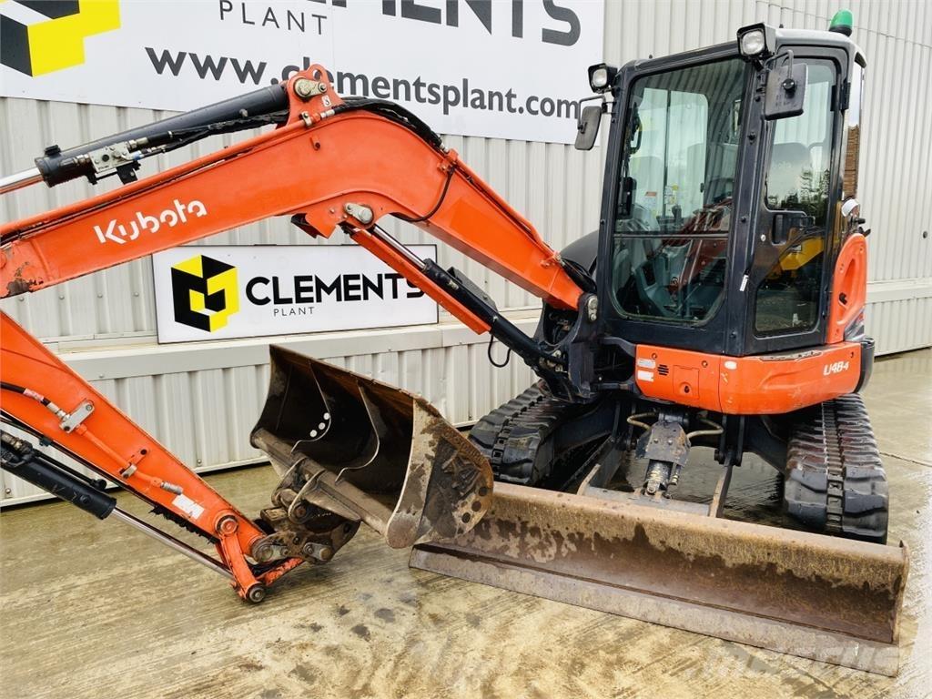 Kubota U48-4 Середні екскаватори 7т. - 12т.