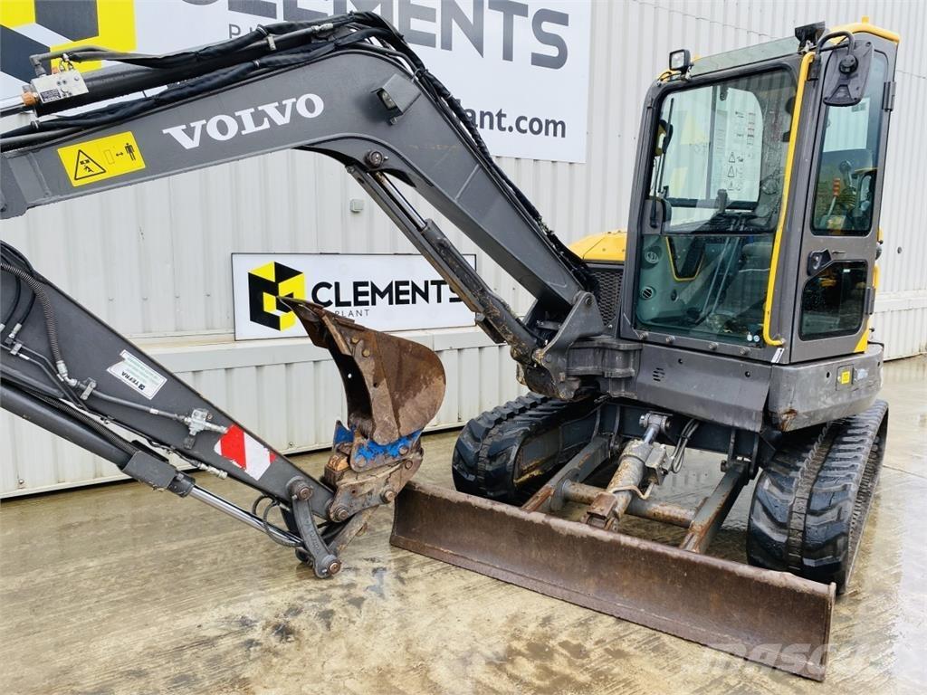 Volvo ECR58D Середні екскаватори 7т. - 12т.