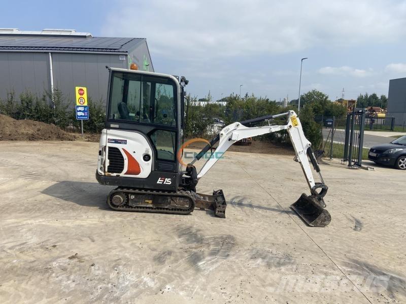 Bobcat E19 Колісні екскаватори