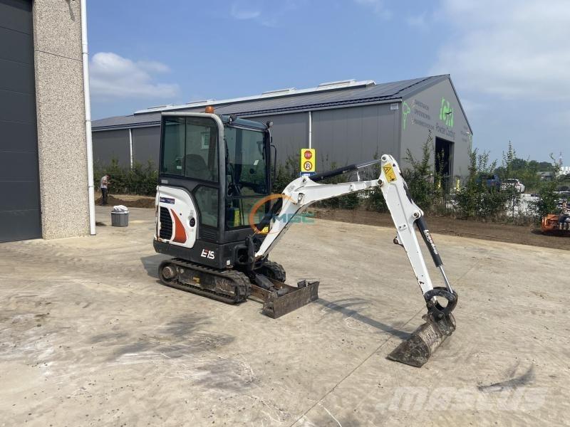 Bobcat E19 Колісні екскаватори
