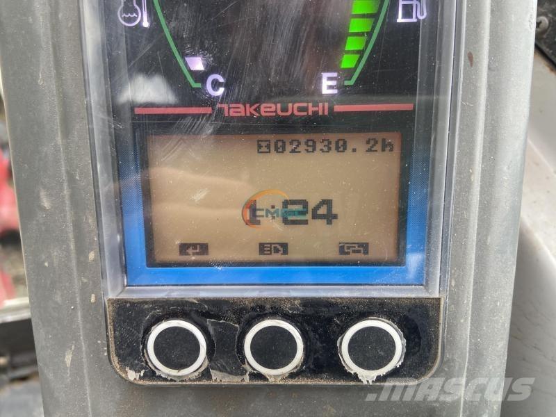 Takeuchi TB216 Колісні екскаватори