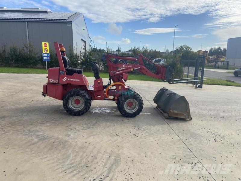 Weidemann 1250 Фронтальні навантажувачі
