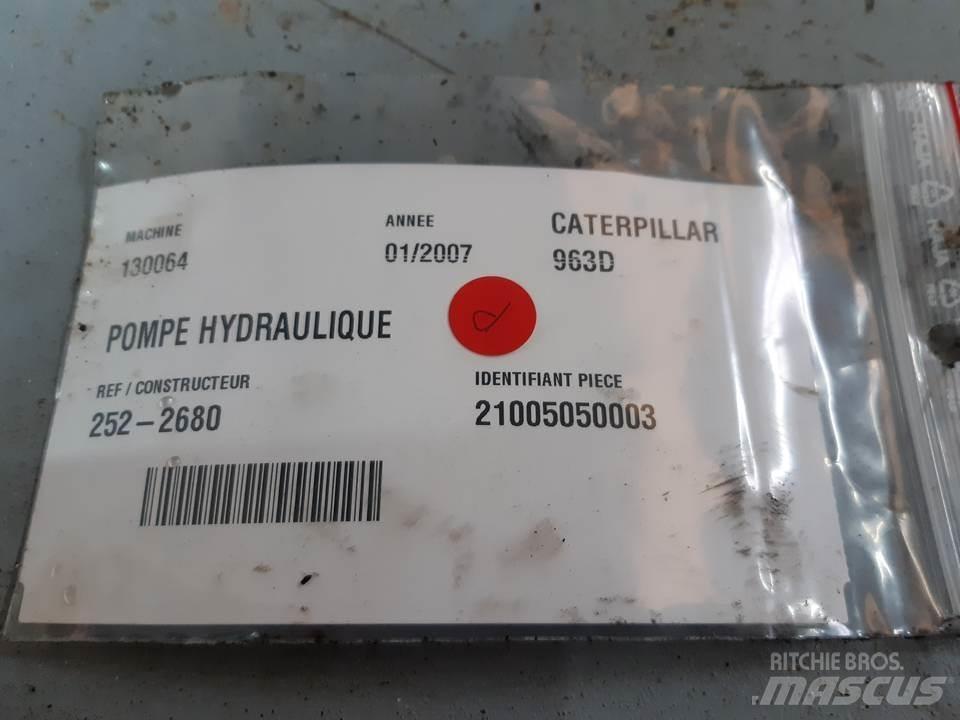 CAT 963D Гідравліка