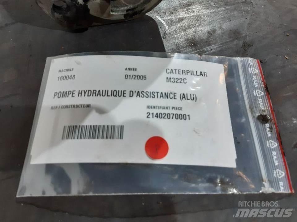 CAT M322C Гідравліка