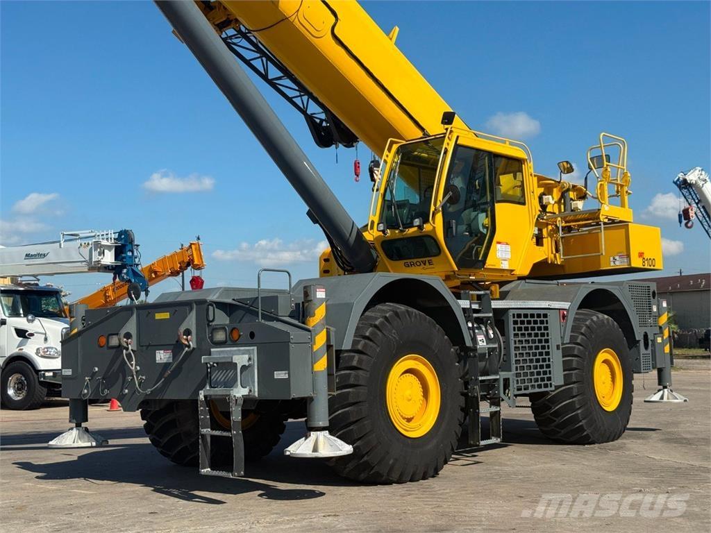 Grove GRT8100 автокрани всюдиходи