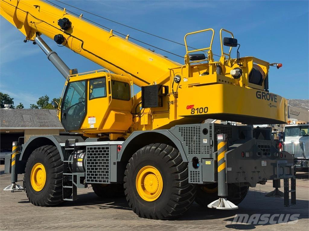 Grove GRT8100 автокрани всюдиходи