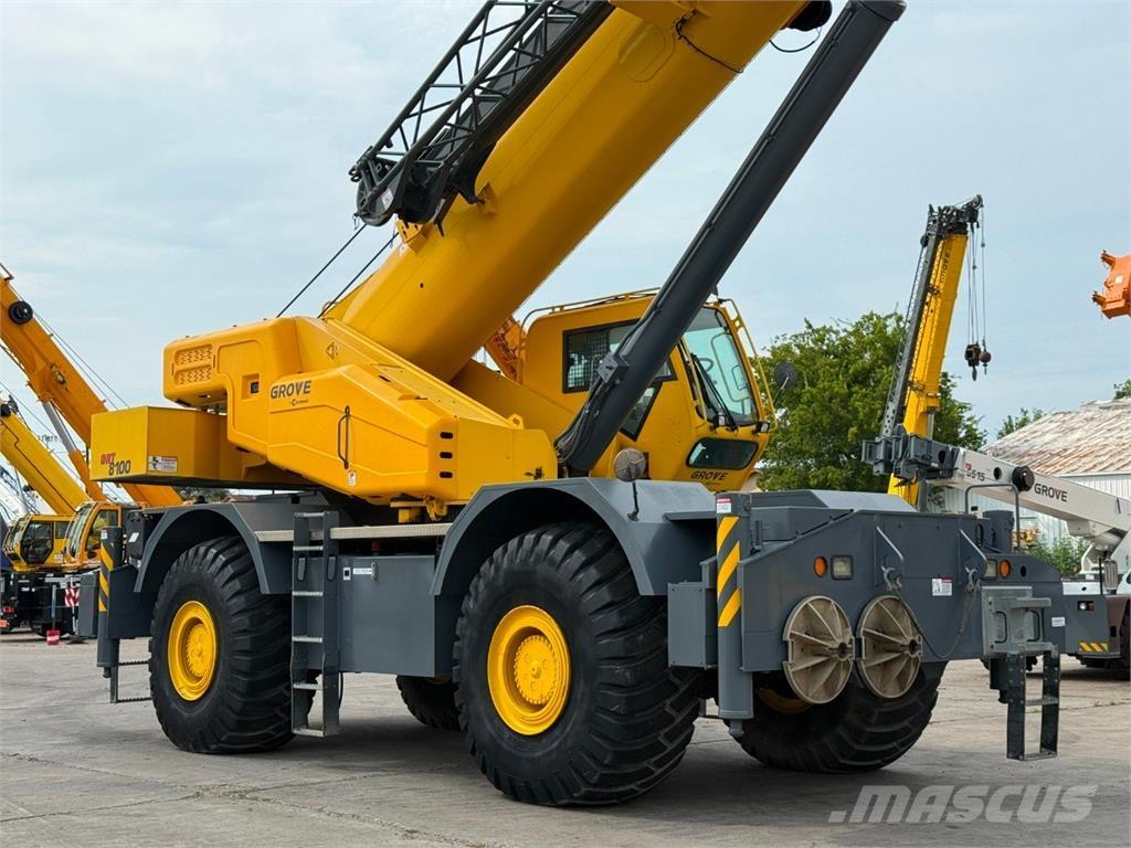 Grove GRT8100 автокрани всюдиходи