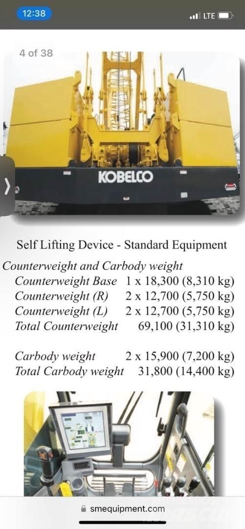 Kobelco CK1100G-2 Гусеничні крани