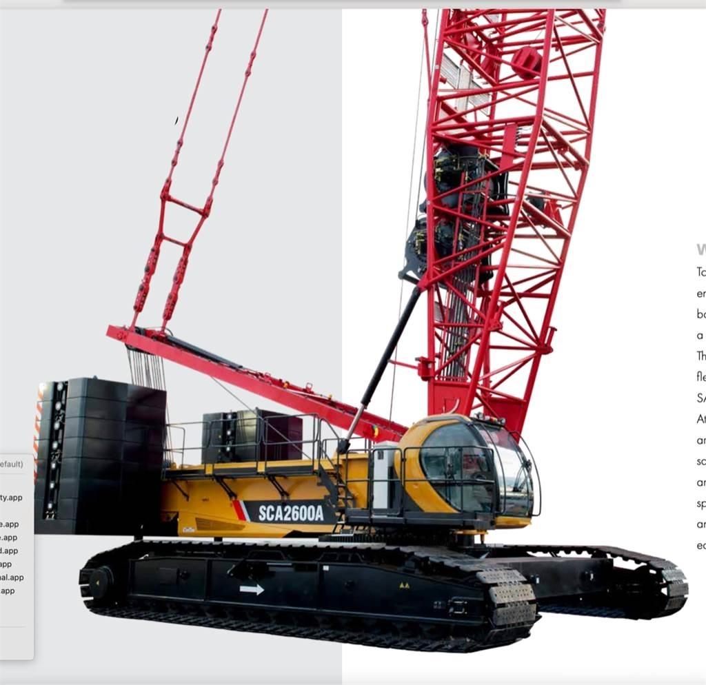 Sany SCA2600A Гусеничні крани