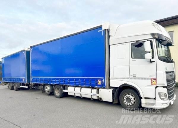 DAF XF 106.480 +Panav Вантажівки-платформи/бокове розвантаження