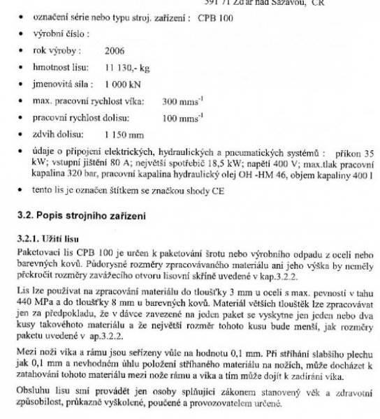  _JINÉ (CZ) ŽĎAS - CPB 100 Роздрібнювачі