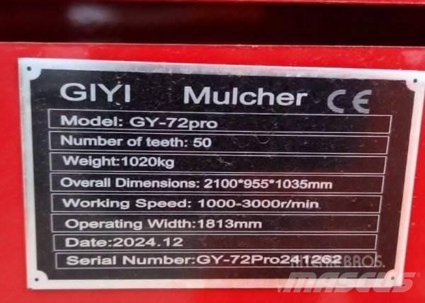  _JINÉ GIYI GY-72pro Лісові мулчери