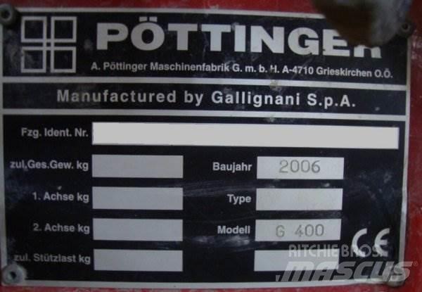  _JINÉ Pottinger - G 400 Трактори