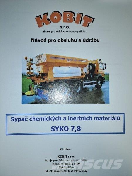  Kobit SYKO 8H Розсіювачі солі та піску