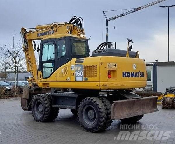 Komatsu PW 160-7E0 Колісні екскаватори