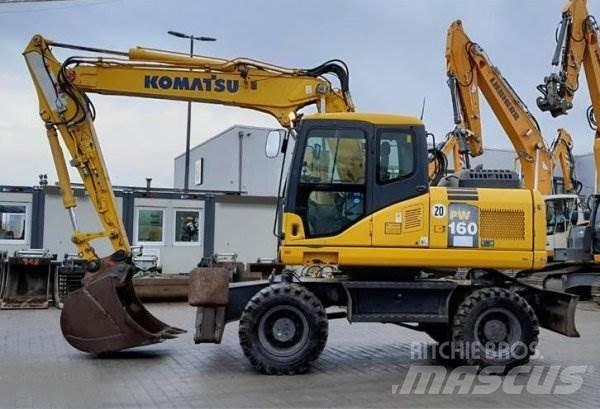 Komatsu PW 160-7E0 Колісні екскаватори