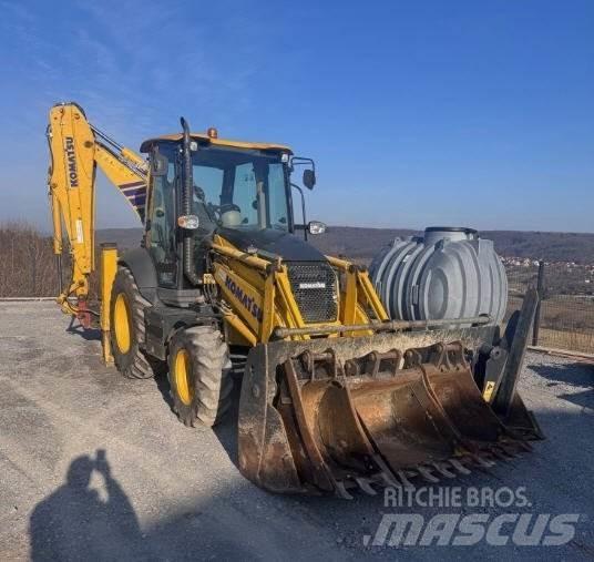 Komatsu WB 97R-8 Екскаватори-навантажувачі
