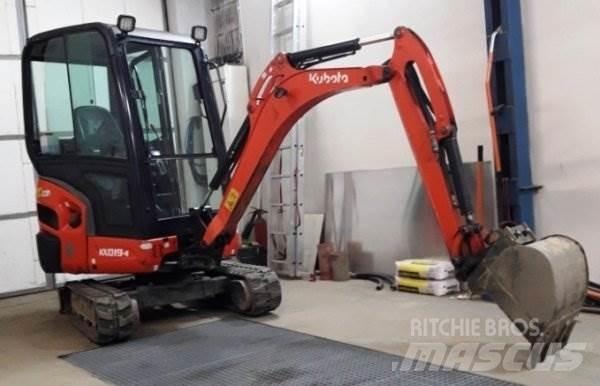 Kubota KX 019-4 Міні-екскаватори < 7т