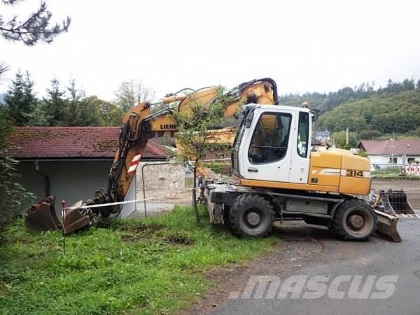 Liebherr A 314 Колісні екскаватори