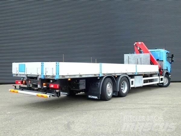 Scania P320 + Effer Автокрани