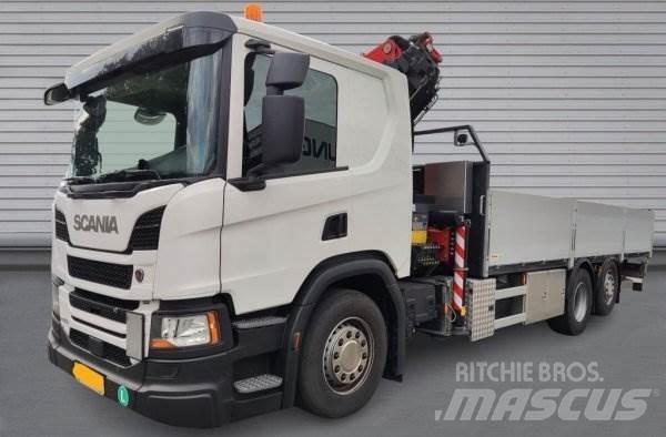 Scania P410 Автокрани