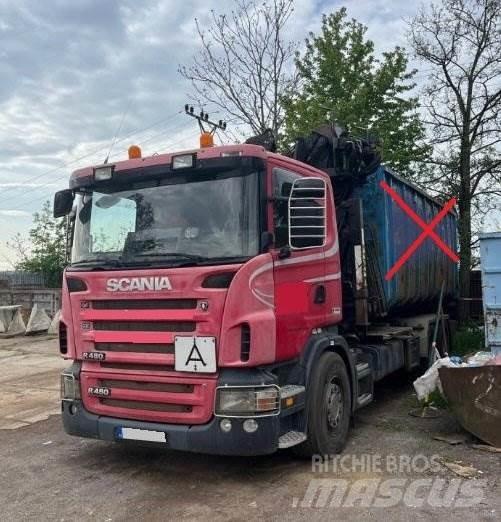 Scania R480 +MEC Автокрани