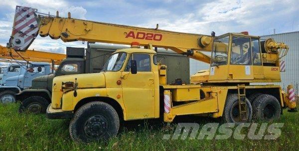 Tatra 148 +ČKD - AD 20 Автокрани