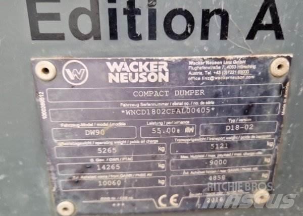 Wacker Neuson DW 90 Кар`єрні самоскиди