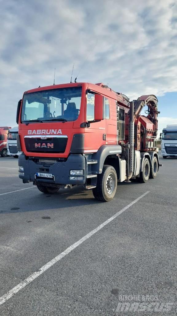 MAN TGS 26.540 6X6 Подрібнювачі деревини