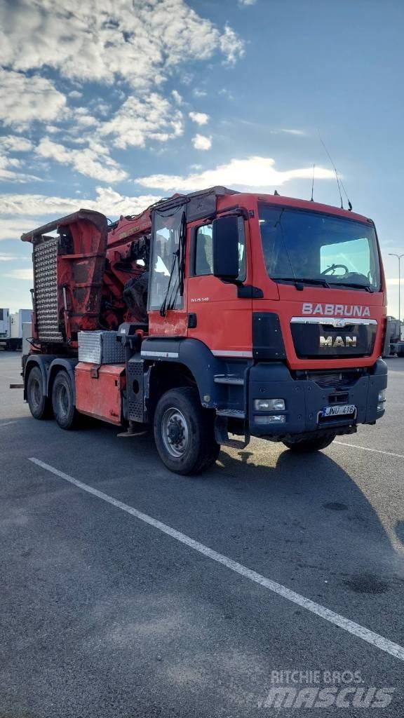MAN TGS 26.540 6X6 Подрібнювачі деревини