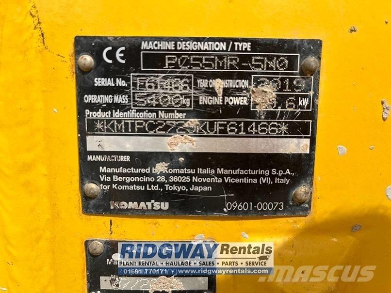 Komatsu PC 55 MR-5 Міні-екскаватори < 7т