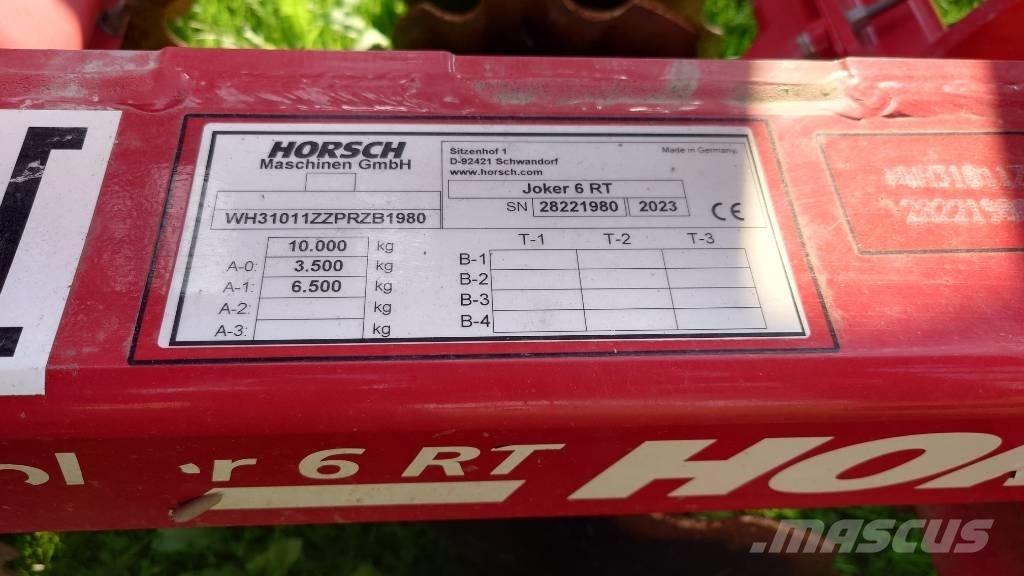 Horsch Joker 6RT Дискові борони