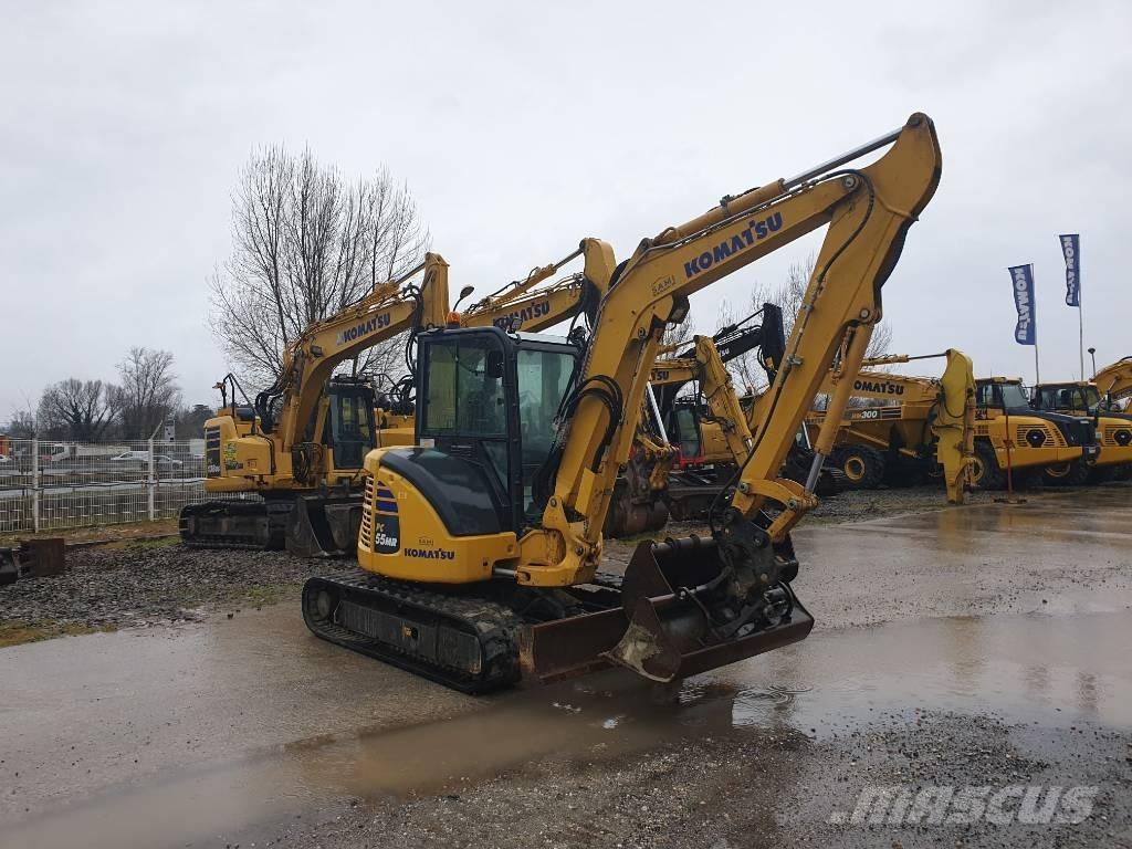 Komatsu PC55MR-5 Міні-екскаватори < 7т