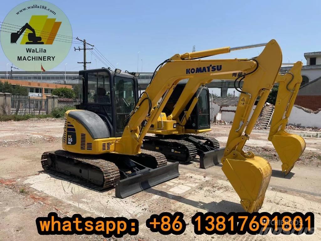 Komatsu PC 55 MR Міні-екскаватори < 7т