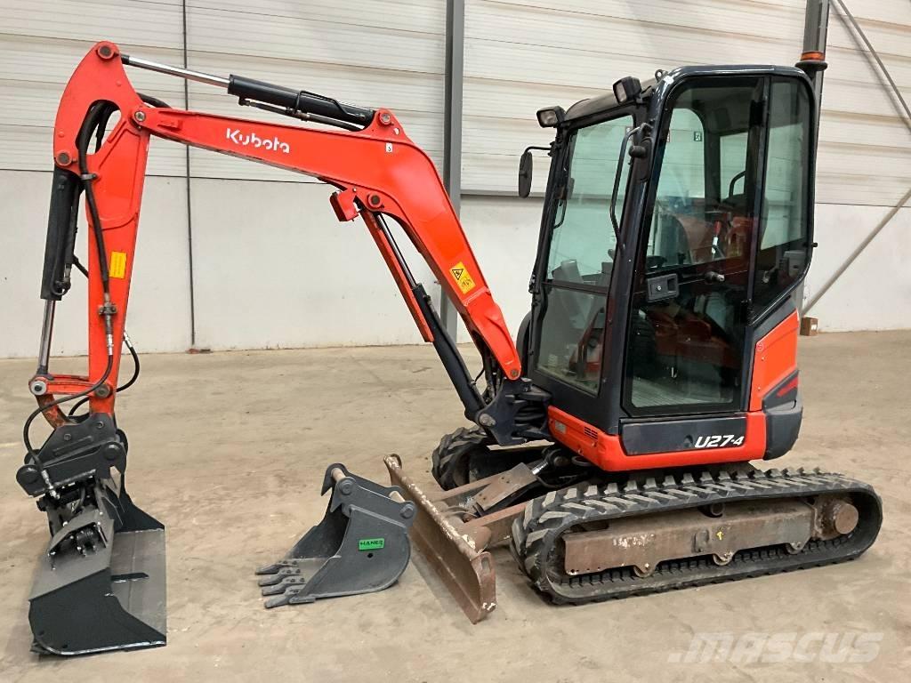 Kubota U 27-4 Міні-екскаватори < 7т