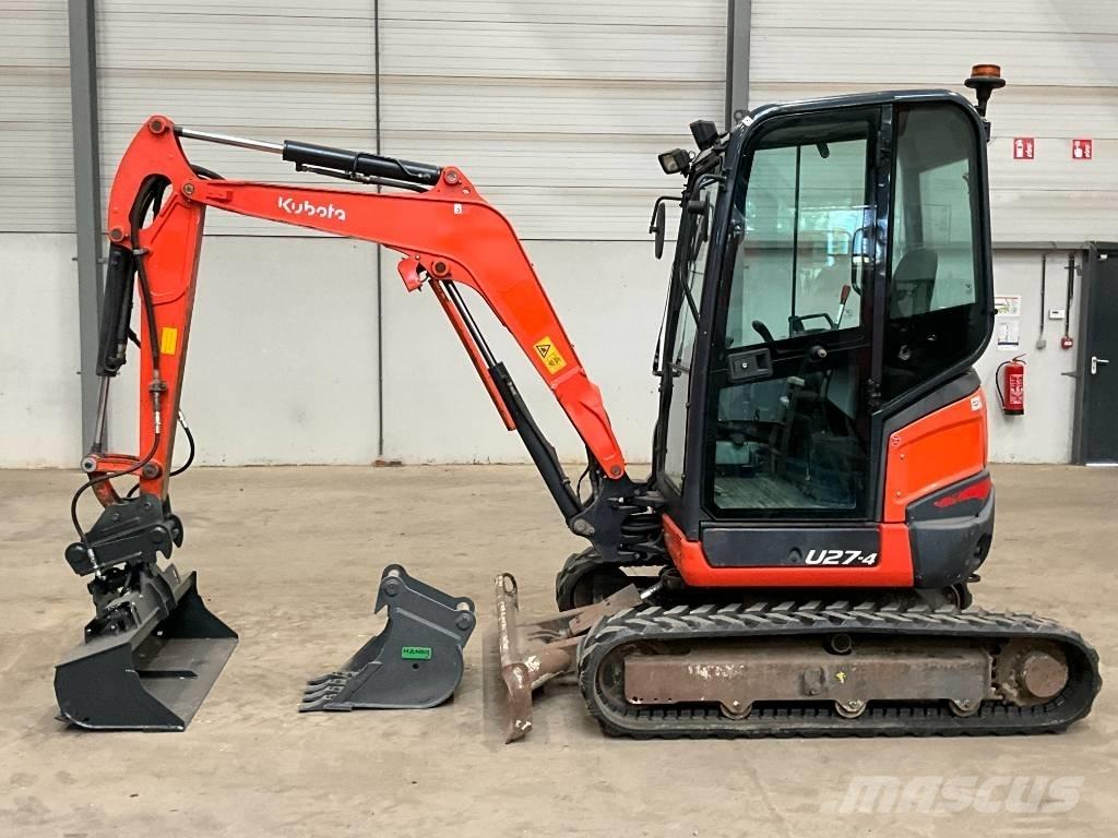 Kubota U 27-4 Міні-екскаватори < 7т